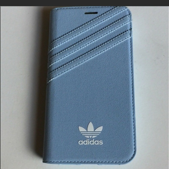 ADIDAS ORIGINALS 3 STRIPE BOOKLET CASE IPhone X XS - Picture 2 of 8